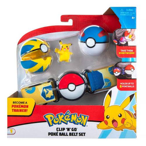 Pokemon - Pokemon Clip n Go Pokeball Belt Set Assortment - Collectible Madness