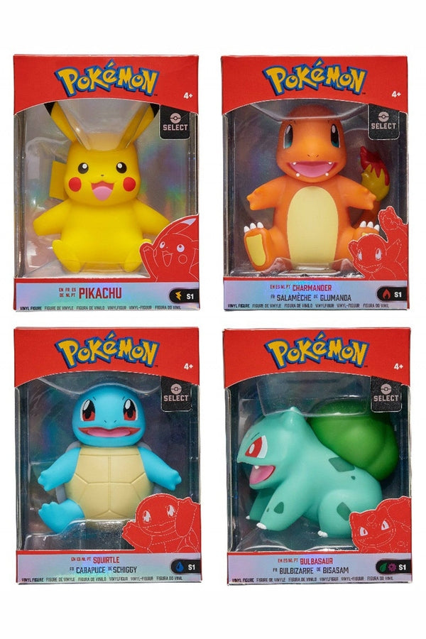 Pokemon - Kanto Vinyl Figure Assortment 4.5" - Collectible Madness