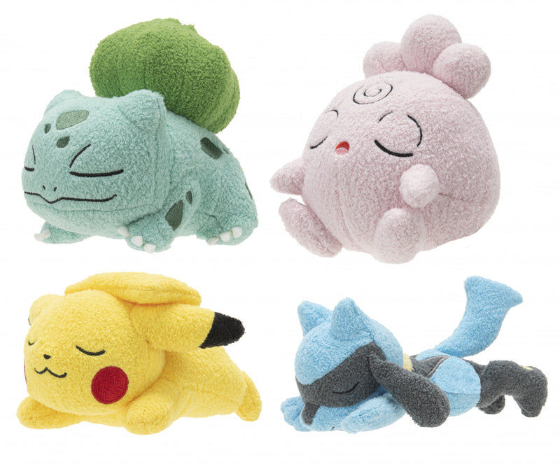 POKEMON PLUSH Sleeping Assortment 5" - Collectible Madness
