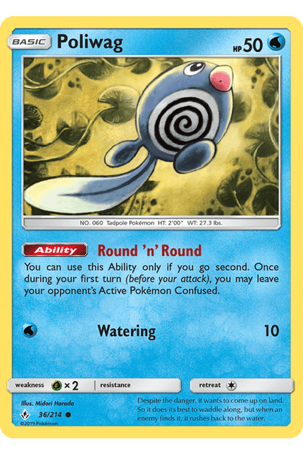 036 / 214 Poliwag - Common - Collectible Madness