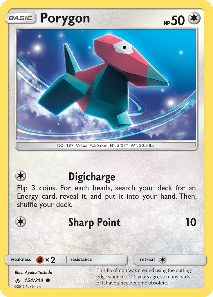 154 / 214 Porygon - Common - Collectible Madness