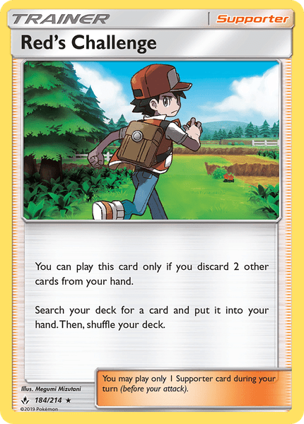184 / 214 RedÕs Challenge - Rare Holo Reverse Holo - Collectible Madness