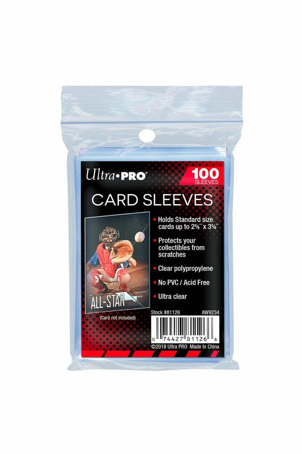 ULTRA PRO Card Sleeves - Soft Card Sleeves (PK100) - Collectible Madness