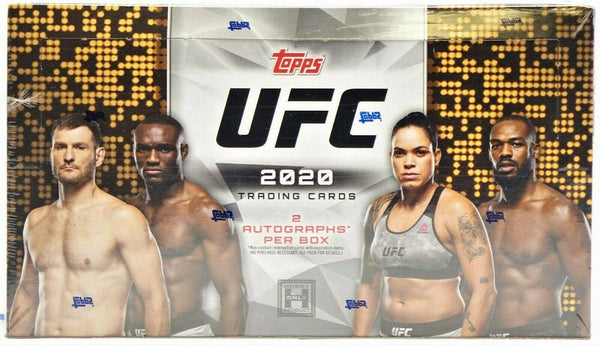 TOPPS 2020 UFC HOBBY Trading Card Box Options - Collectible Madness