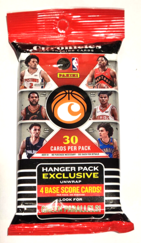 PANINI 2021-2022 Chronicles Basketball Hanger Pack - Collectible Madness