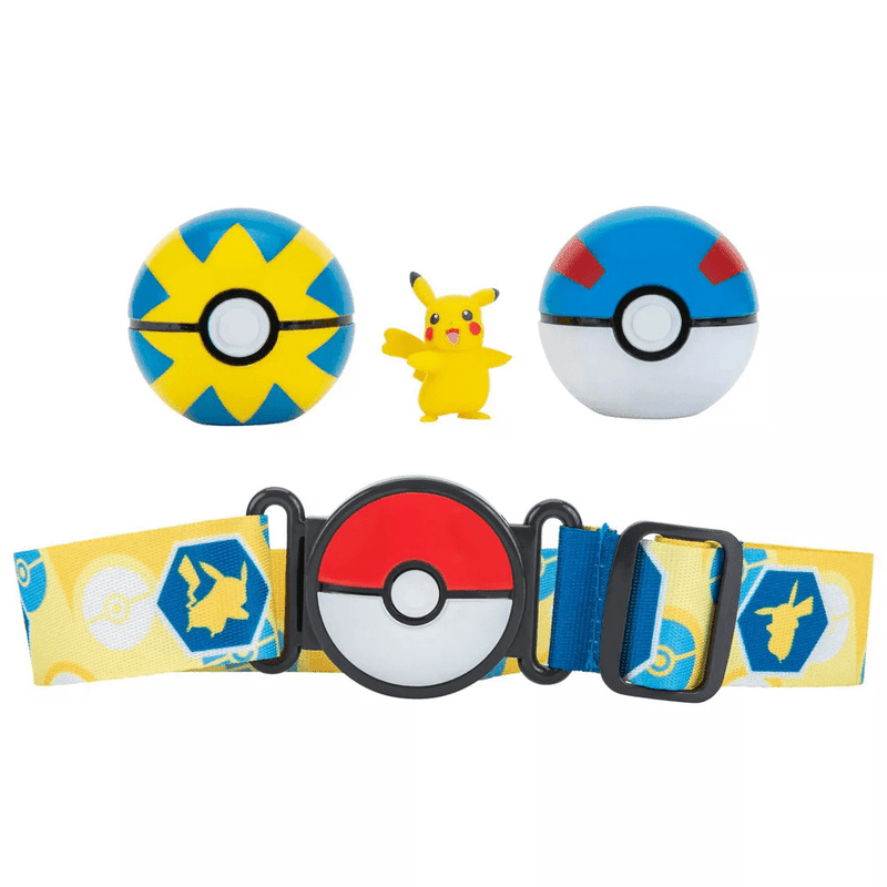 Pokemon - Pokemon Clip n Go Pokeball Belt Set Assortment - Collectible Madness