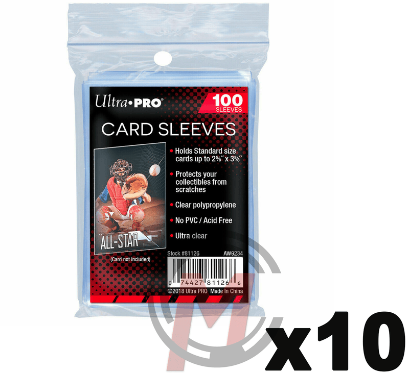 ULTRA PRO Card Sleeves - Soft Card Sleeves (PK100) - Collectible Madness