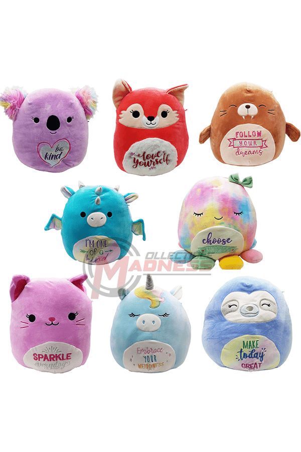 SQUISHMALLOWS 12" INSPIRATIONAL MESSAGES Squad - Collectible Madness