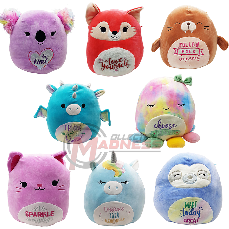 SQUISHMALLOWS 12" INSPIRATIONAL MESSAGES Squad - Collectible Madness