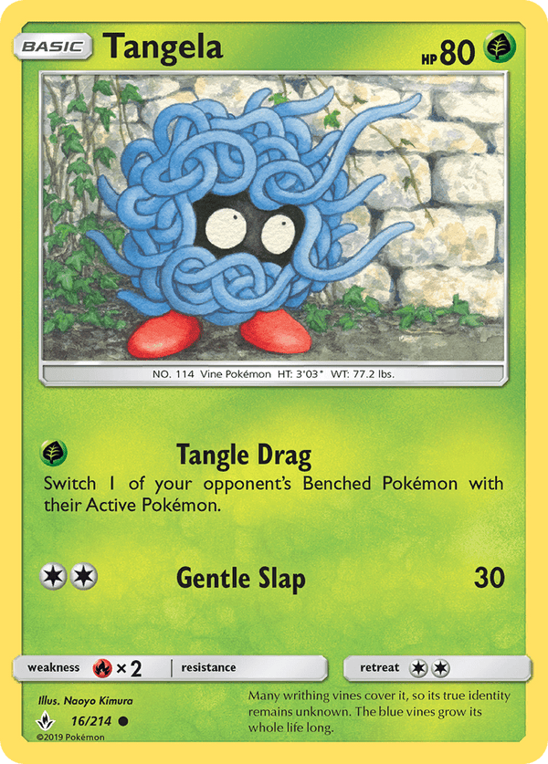 016 / 214 Tangela - Common - Collectible Madness