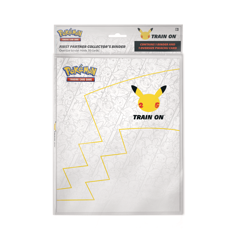 POKEMON - 25th Anniversary - First Partner Collector's Binder - Collectible Madness